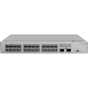 华为坤灵eKitEngine S110-24T2S交换机(24个10/100/1000BASE-T以太网端口,2个千兆SFP,内置交流供电,无风扇)