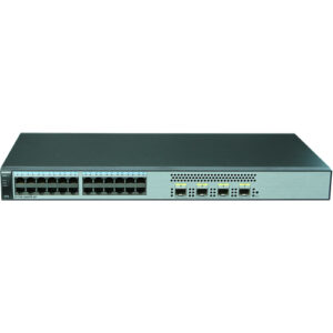 华为CloudEngine S1720-28GFR-4P交换机(24个10/100/1000Base-T以太网端口,4个千兆SFP,交流供电)