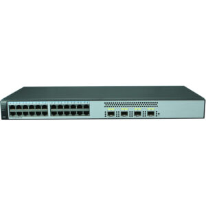 华为CloudEngine S1720-28GWR-4X-E交换机组合配置(24个10/100/1000Base-T以太网端口,4个万兆SFP+,含license,交流供电)