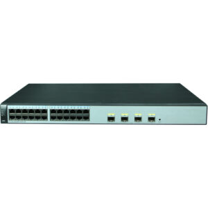 华为CloudEngine S1720-28GWR-PWR-4X-E交换机组合配置(24个10/100/1000Base-T以太网端口,4个万兆SFP+,PoE+,含license,370W POE交流供电)