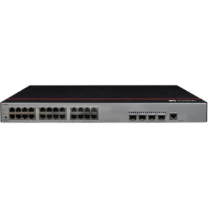 华为CloudEngine S1730S-S24T4X-A1交换机(24个10/100/1000BASE-T以太网端口,4个万兆SFP+,交流供电)