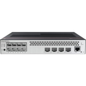 华为坤灵eKitEngine S1730S-S8T4X-QA3交换机(8个10/100/1000BASE-T以太网端口,4个万兆SFP+,内置交流供电,无风扇)