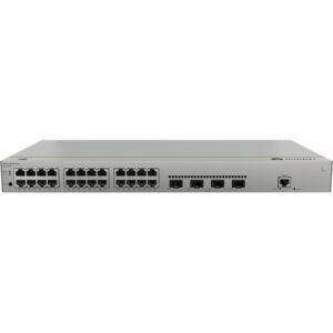 华为坤灵eKitEngine S220-24T4X交换机(24个10/100/1000BASE-T以太网端口,4个万兆SFP+,内置交流供电)