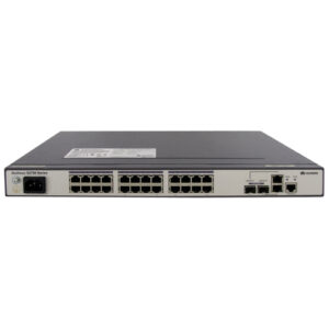 华为CloudEngine S2700-26TP-EI-AC交换机(24个10/100Base-TX以太网端口,2个10/100/1000Base-T以太网端口,2个复用的千兆Combo SFP,交流供电)