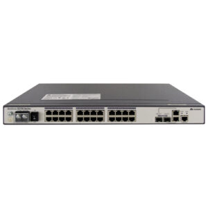 华为CloudEngine S2700-26TP-EI-DC交换机(24个10/100Base-TX以太网端口,2个10/100/1000Base-T以太网端口,2个复用的千兆Combo SFP,直流供电)