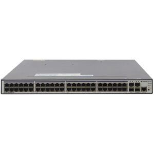 华为CloudEngine S2700-52P-PWR-EI交换机组合配置(48个10/100Base-TX以太网端口,4个千兆SFP,PoE+,含1个500W交流电源)