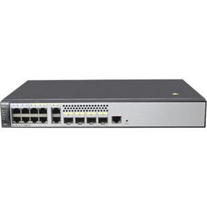 华为CloudEngine S2720-12TP-PWR-EI交换机(4个10/100Base-TX以太网端口,4个10/100/1000Base-T以太网端口,2个复用的千兆Combo SFP,2个千兆SFP,PoE+,124W PoE交流供电)