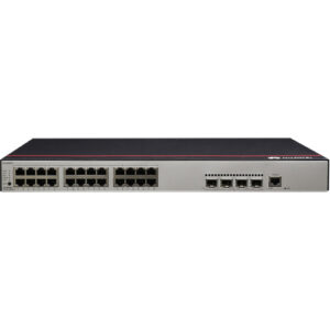 华为CloudEngine S2730S-S24FP4S-A交换机(12个10/100BASE-TX以太网端口,12个10/100/1000BASE-T以太网端口,4个千兆SFP,PoE+,交流供电)