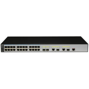 华为CloudEngine S2750-28TP-EI-AC交换机(24个10/100Base-TX以太网端口,4个千兆SFP,2个复用的10/100/1000Base-T以太网端口Combo,交流供电)