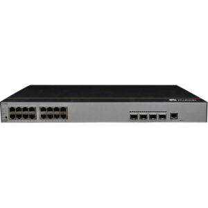 华为CloudEngine S300-16P4S交换机(16个10/100/1000BASE-T以太网端口,4个千兆SFP,PoE+,交流供电)