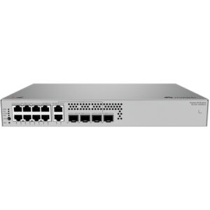 华为坤灵eKitEngine S310S-10PN4JX交换机(8个10/100/1000BASE-T以太网端口(6*PoE+),2个10/100/1000/2.5GBASE-T以太网端口(PoE+),2个万兆SFP+,2个2.5G SFP,128W PoE,内置交流供电,无风扇)