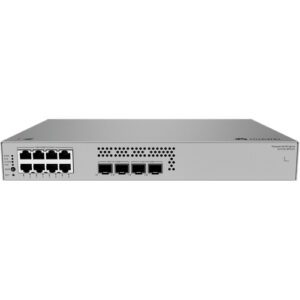 华为坤灵eKitEngine S310S-8P4JX交换机(8个10/100/1000BASE-T以太网端口(128W PoE+),2个万兆SFP+,2个2.5G SFP,内置交流供电,无风扇)