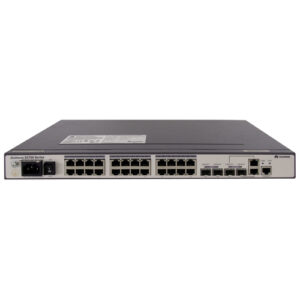 华为CloudEngine S3700-28TP-SI-AC交换机(24个10/100Base-TX以太网端口,4个千兆SFP,2个复用的10/100/1000Base-T以太网端口Combo,交流供电)