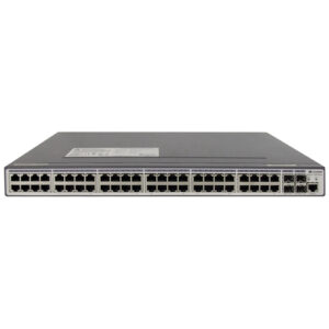 华为CloudEngine S3700-52P-EI-AC交换机(48个10/100Base-TX以太网端口,4个千兆SFP,交流供电)