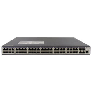 华为CloudEngine S3700-52P-EI-DC交换机(48个10/100Base-TX以太网端口,4个千兆SFP,直流供电)