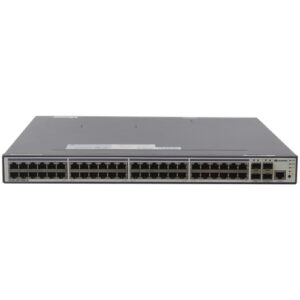 华为CloudEngine S3700-52P-PWR-SI交换机组合配置(48个10/100Base-TX以太网端口,4个千兆SFP,PoE+,含1个500W交流电源)