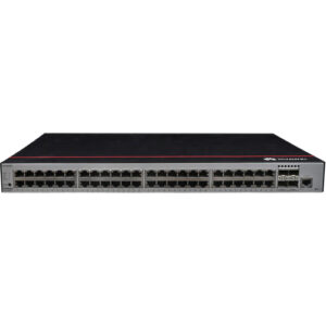 华为CloudEngine S500-48T4S交换机(48个10/100/1000BASE-T以太网端口,4个千兆SFP,交流供电)