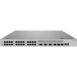 华为坤灵eKitEngine S530-24T4XE交换机(24个10/100/1000BASE-T以太网端口,4个万兆SFP+,2个10GE堆叠口,含1个交流电源)