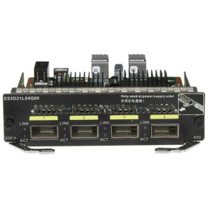华为ES5D21L04Q00交换机板卡，华为4端口40GE QSFP+接口板，适用于华为S5700系列交换机