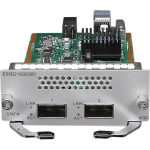 华为ES5D21Q02Q00交换机板卡，华为2端口40GE QSFP+接口板，适用于华为S5700系列交换机