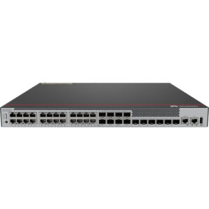 华为CloudEngine S5735-S24P8J4XEZ-V2交换机(24个10/100/1000BASE-T以太网端口(PoE+),8个2.5GE/GE/100M SFP(可切换为2个万兆SFP+),4个万兆SFP+,2个12GE堆叠口,支持子卡槽位,不含电源)