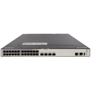 华为S5700-24TP-PWR-SI交换机(24个10/100/1000Base-T以太网端口,4个复用的千兆Combo SFP,PoE+,不含电源)