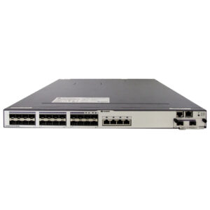 华为S5700-28C-EI-24S交换机(24个千兆SFP,4个复用的10/100/1000Base-T以太网端口Combo,单子卡槽位,不含电源)