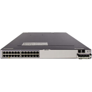 华为S5700-28C-PWR-EI交换机(24个10/100/1000Base-T以太网端口,PoE+,单子卡槽位,不含电源)