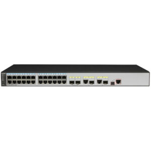 华为S5700-28TP-LI-AC交换机(24个10/100/1000Base-T以太网端口,4个千兆SFP,2个复用的10/100/1000Base-T以太网端口Combo,交流供电)