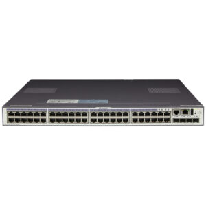 华为S5700-48TP-SI-DC交换机(48个10/100/1000Base-T以太网端口,4个复用的千兆Combo SFP,直流供电)