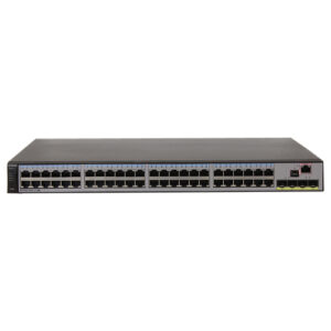 华为S5700-52P-LI-DC交换机(48个10/100/1000Base-T以太网端口,4个千兆SFP,直流供电)