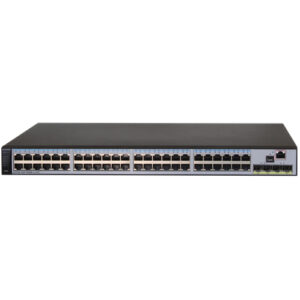 华为S5700-52P-PWR-LI-AC交换机(48个10/100/1000Base-T以太网端口,4个千兆SFP,PoE+,交流供电)
