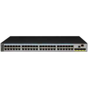 华为S5700-52X-LI-DC交换机(48个10/100/1000Base-T以太网端口,4个万兆SFP+,直流供电)