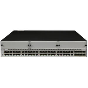 华为S5710-108C-PWR-HI交换机(48个10/100/1000Base-T以太网端口,8个万兆SFP+,PoE+,4子卡槽位,不含电源)