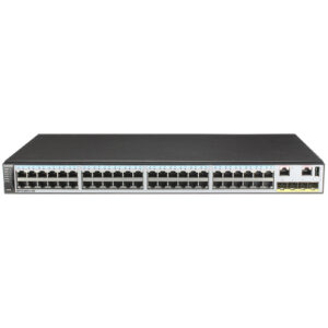 华为S5710-52X-LI-AC交换机(48个10/100/1000Base-T以太网端口,4个万兆SFP+,交流供电)