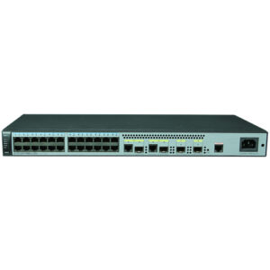 华为S5720-28TP-PWR-LI-ACL交换机(24个10/100/1000Base-T以太网端口,4个千兆SFP,2个复用的10/100/1000Base-T以太网端口Combo,8端口PoE+,124W POE交流供电,前维护)