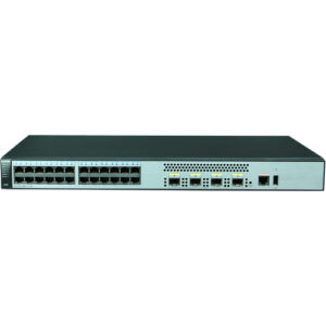 华为S5720-28X-LI-AC交换机(24个10/100/1000Base-T以太网端口,4个万兆SFP+,交流供电)