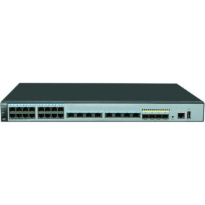 华为S5720-28X-PWH-LI-AC交换机(16个10/100/1000Base-T PoE+以太网端口,8个100M/1/2.5G PoE++以太网端口,4个万兆SFP+,360W PoE交流供电)