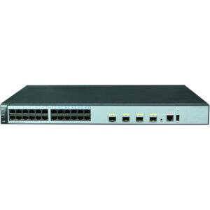 华为S5720-28X-PWR-LI-AC交换机(24个10/100/1000Base-T以太网端口,4个万兆SFP+,PoE+,370W POE交流供电)