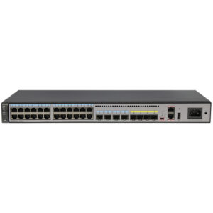 华为S5720-32X-EI-AC交换机(24个10/100/1000Base-T以太网端口,4个千兆SFP,4个万兆SFP+,交流供电,前维护)