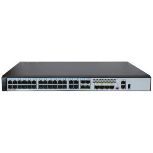华为S5720-36PC-EI-AC交换机组合配置(28个10/100/1000Base-T以太网端口,4个复用的千兆Combo SFP,4个千兆SFP,单子卡槽位,含1个150W交流电源)
