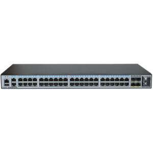 华为S5720-50X-EI-DC交换机(46个10/100/1000Base-T以太网端口,4个万兆SFP+,直流供电,前维护)