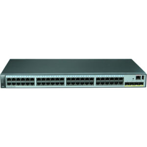 华为S5720-52X-LI-AC交换机(48个10/100/1000Base-T以太网端口,4个万兆SFP+,交流供电)