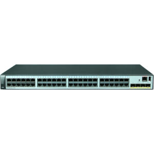 华为S5720-52X-LI-DC交换机(48个10/100/1000Base-T以太网端口,4个万兆SFP+,直流供电)