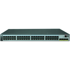 华为S5720-52X-PWR-LI-AC交换机(48个10/100/1000Base-T以太网端口,4个万兆SFP+,PoE+,370W POE交流供电)