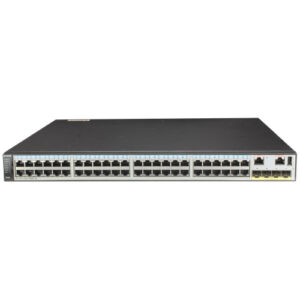 华为S5720-52X-PWR-SI-AC交换机组合配置(48个10/100/1000Base-T以太网端口,4个万兆SFP+,PoE+,含1个500W交流电源)