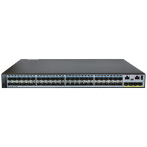 华为S5720-56C-EI-48S-AC交换机组合配置(48个千兆SFP,4个万兆SFP+,单子卡槽位,含1个150W交流电源)