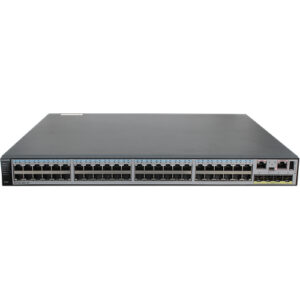 华为S5720-56C-EI-AC交换机组合配置(48个10/100/1000Base-T以太网端口,4个万兆SFP+,单子卡槽位,含1个150W交流电源)