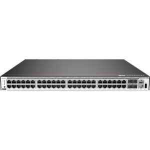 华为CloudEngine S5731-H48T4XC-B交换机(48个10/100/1000BASE-T以太网端口,4个万兆SFP+,不含电源,端口侧出风)