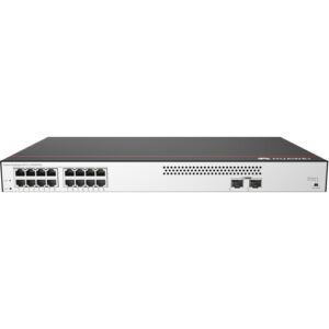 华为CloudEngine S5731-L16P2SR-RUA远端模块交换机(16个10/100/1000BASE-T以太网端口,2个千兆SFP,PoE+,自然散热,交流供电)